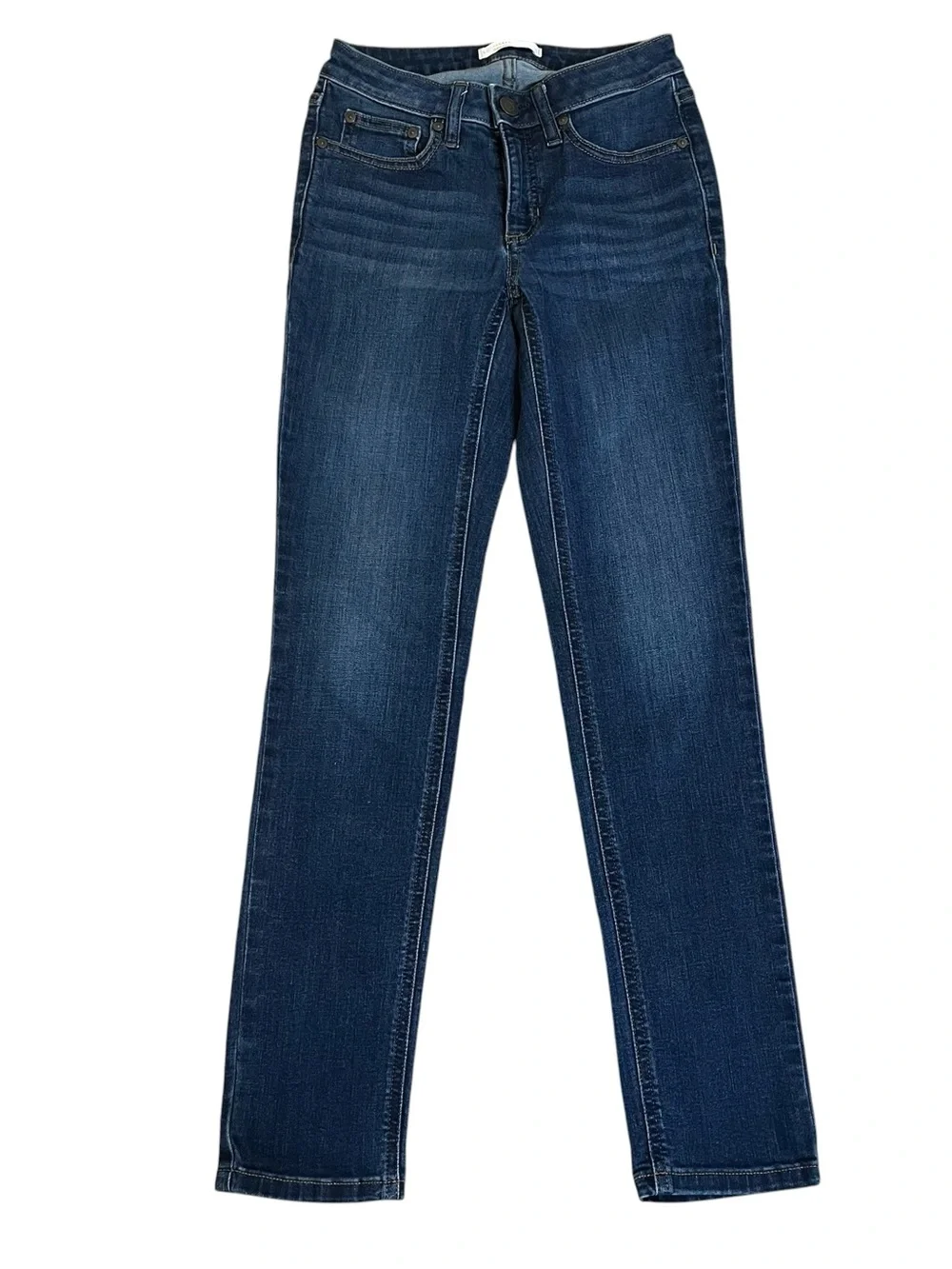 LC Lauren Conrad Dark Blue Straight Leg Jeans Sz 4
